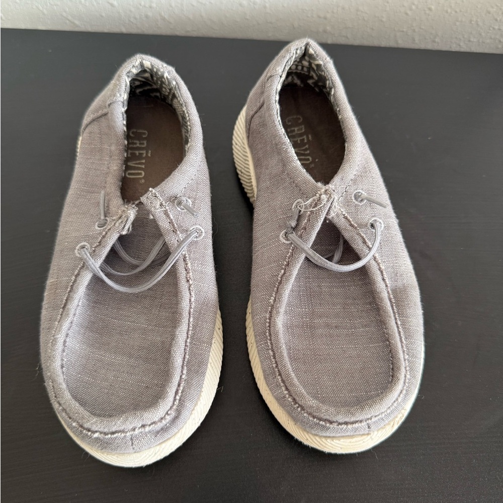 Crevo Kids Gray Casual Shoes